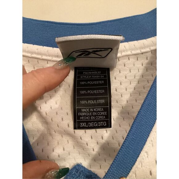 Vintage NBA Reebok Denver Nuggets Jersey Sz 3XL+2 #15 Carmelo Anthony - Picture 6 of 10